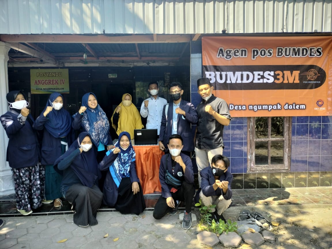 Pengadaan Agen POS BUMDES Ngumpakdalem Bersama Mahasiswa KKN Stebi Al-Rosyid 